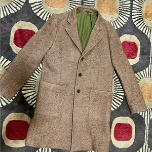 Todd Snyder Alpaca wool coat size medium